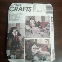 McCalls Stuffed Victorian Doll and Clothes Sewing Pattern Wardrobe - $20.00