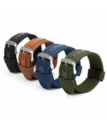 Samsung Galaxy Watch 6 5 4 40 44 45mm Classic 42 46mm Military Canvas Ba... - $9.58 CAD