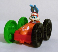 ~McDonalds~1990~Cute Fuzzy Animals~Bugs Bunny Dual Racer Car~Happy Meal Toy~EC - £2.25 GBP
