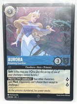 Disney Lorcana Aurora Dreaming Guardian 139/204 Super Rare Cold Foil - $1.89