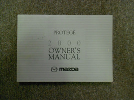 2000 Mazda Protege Owners Manual Factory Oem Book 00 Dealership Mazda X - $44.57