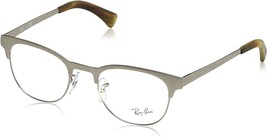 Ray-Ban Eyeglasses RX6317 2835 49mm Silver / Demo Lens - $1,773.85 MXN