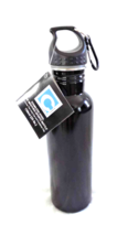 Stainless Steel Sports Bottle  750ml   25oz  Black With Screw Lid  &amp; Car... - $148.47 MXN