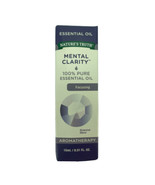 Nature&#39;s Truth 100% Essential Oil Mental Clarity 0.51 Fluid Ounce Aromat... - £5.07 GBP