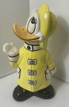 Disney&#39;s DONALD DUCK Hand Painted Bisque Figurine Vintage lovely 9.5” - £18.37 GBP