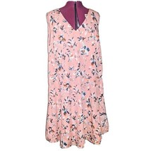 Junarose Flora Swing Dress Multicolor Women Size 20 Sleeveless Floral Print - $31.68