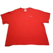 Columbia Shirt Mens 2XL Red PFG Hiking Outdoors Short Sleeve Tee - £12.55 GBP