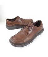Merrell Oracle Cherrywood Mens Size 9.5 Leather Oxfords Brown Casual Hike - £14.17 GBP