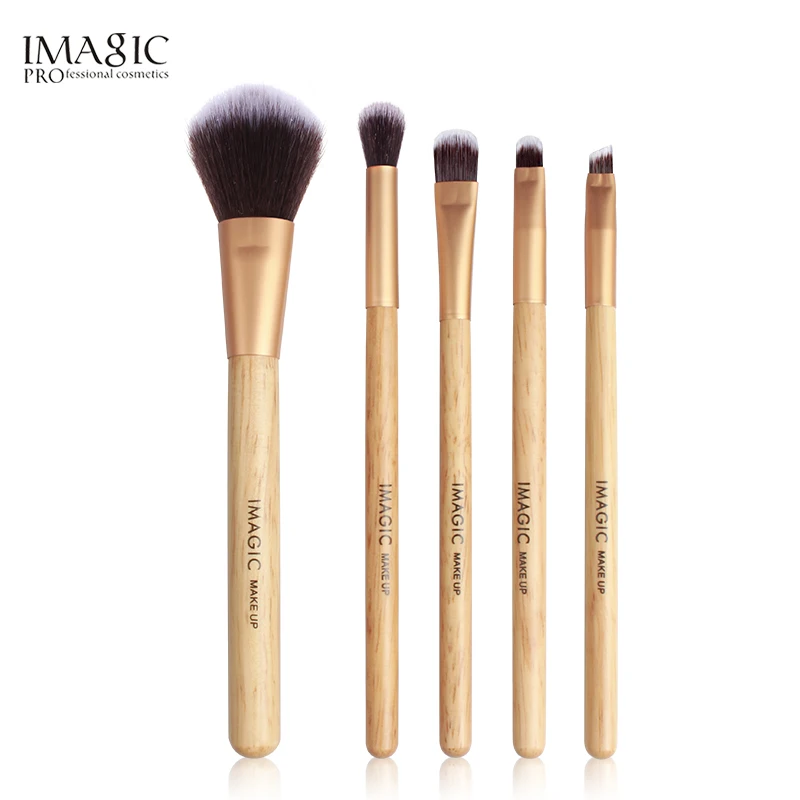 N s fashion brushes 5pc wooden cosmetics eyeshadow brush makeup brush sets beauty tools thumb200