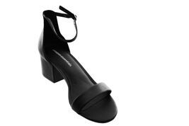 Women Sandals Amazon Essentials Women Heeled Sandals Size 9.5 Black - $19.79