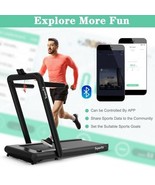4.75HP 2 In 1 Folding Treadmill with Remote APP Control-Black - Color: B... - €866,16 EUR