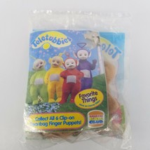 TELETUBBIES Bunny Rabbit Clip-on Bean Bag Finger Puppet Burger King 1999... - £6.20 GBP