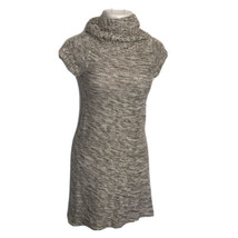 City Triangle Knit High Neck Sweater Dress ~ Beige ~  Sz Small ~ Knee Length  - £10.53 GBP
