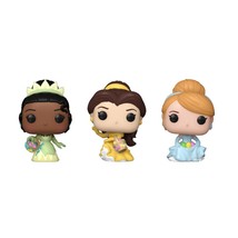 Disney Cinderella, Belle, Tiana Carrot Pocket Pop! 3-Pack - £22.50 GBP