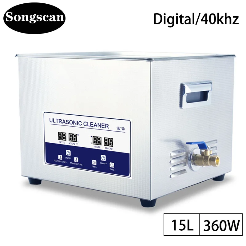 Songscan-Portable Ultrasonic Cleaner, Stainless Steel, Heated Cleaning, ... - $562.54
