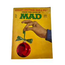 Mad Magazine Seasons Greetings Have A Ball January 1970 Issue 132 Vintage - $9.59