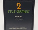 2 Tele-Games Basketball Atari 2600 Authentic VTG Cartridge  - $6.92