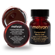 Mehron Makeup Coagulated Blood Gel- Fake Blood Makeup | SFX Halloween-Pick Any ! - £7.89 GBP+