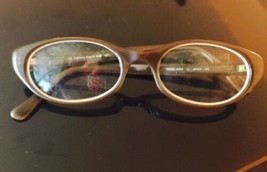 VTG Calvin Klein Khaki  Eyeglass Frames Made in Japan - £75.82 GBP