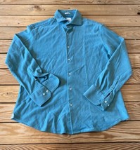 Rare Rabbit Men’s Button down shirt size L Turquoise S9x1 - £13.16 GBP