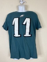 Nike Tee Men Size L Green Philadelphia Eagles Carson Wentz T Shirt Short Sleeve - £4.40 GBP