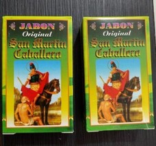 2X SAN MARTIN CABALLERO JABON ESOTERICO /  SAINT MARTIN SOAP BARS - 2 JA... - $12.59
