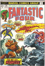 The Fantastic Four Comic Book #138 Marvel Comics 1973 FINE- - $11.18