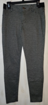 Excellent Womens Simply Vera Vera Wang Gray Houndstooth Knit Skinny Pant Size M - £19.92 GBP