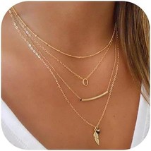 Boho Choker Necklaces Layered Star Pendant Necklace Chain Rhinestone Necklace Ch - £12.59 GBP