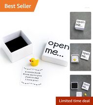 Sentimental Duck Gift in White Gift Box - For Boyfriend or Girlfriend Love - $19.75
