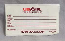 USAir United States Air Luggage Decal Sticker - $29.69