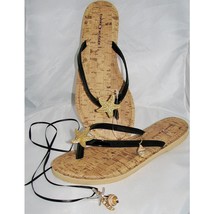 Tommy Hilfiger Custom Summer Sandals Flip Flops Womens w/ Beach Anklet / Choker - £39.87 GBP