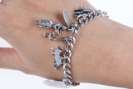 1960&#39;s Vintage Sterling Hawaiian themed charm bracelet - $103.95