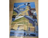 **POSTER ONLY** Advanced Dungeon And Dragons Castles 2nd Edition TSR 1990 - $19.79