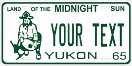 Yukon Canada 1965 License Plate Personalized Custom Car Bike Motorcycle Moped  - £8.65 GBP+