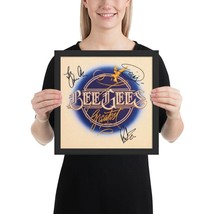 Bee Gees Framed Reprint signed Greatest album Framed Reprint - £62.92 GBP