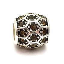 Brighton Onyx Tiles Bead , Silver Plated, Crystals J95402, New  - £15.94 GBP