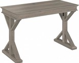 Bush Furniture Homestead Writing Desk, 48W, Driftwood Gray - £218.68 GBP