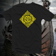 Knot Work #1 Cotton T-SHIRT Norse Viking Rune Saxon Ward - $23.73+