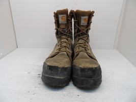 Carhartt Men&#39;s Rugged Flex Composite Toe Waterproof CMR8939 Work Boots Brown 11W - £28.36 GBP