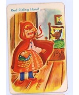 Vtg E.E Fairchild Rochester NY Old Maid Replacement Pair &quot;Red Riding Hood&quot; - $5.00