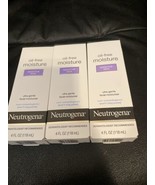 3 X Neutrogena Oil-Free Moisture Facial Moisturizer for Sensitive Skin 4 fl oz - £98.41 GBP