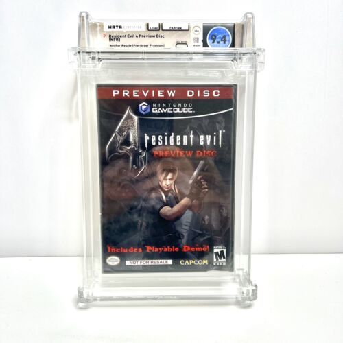 Primary image for Resident Evil 4 Preview Disc GameCube RE 4 Wata 9.4 A Brand New Sealed Graded