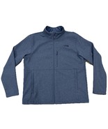 The North Face Men&#39;s XL Apex Bionic 2 Full Zip Jacket Shady Blue EUC - $67.90 CAD
