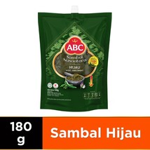 Heinz ABC Sambal Hijau - Green Chili Sauce, 180 Gram (2 pouches) - £40.76 GBP