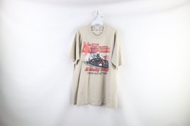 Vtg 90s Mens XL Faded Spell Out AMRA Texas Motorplex Motorcycle Racing T-Shirt - £43.43 GBP