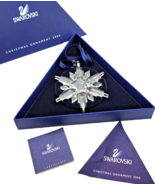 Swarovski Crystal 2006 Annual Snowflake Christmas Ornament in Original Box - £66.21 GBP