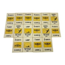 American Heritage Dogfight Replacement Yellow Cards 1963 Milton Bradley - $12.61