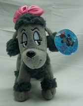 Las Vegas Paris Gigi The Gray Poodle 7&quot; Bean Bag Stuffed Animal Toy New w/ Tag - £14.64 GBP