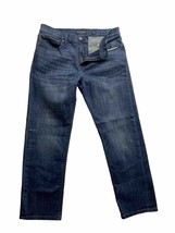 Lucky Brands Jeans Mens 34 30 Dungarees 221 Straight Leg Zip Fly - £19.05 GBP